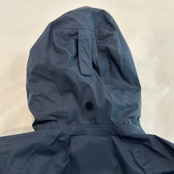 REI co-op kids size small navy blue windbreaker rainier rain jacket - Picture 8 of 11